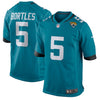Image of Blake Bortles Jacksonville Jaguars New 2018 Game Jersey Teal