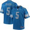 Image of Matt Prater Detroit Lions NFL Pro Line Team Color Player Jersey Blue
