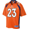 Image of Devontae Booker Denver Broncos NFL Pro Line Team Color Player Jersey Orange