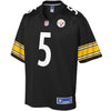 Image of Joshua Dobbs Pittsburgh Steelers Pro Line Team Color Player Jersey – Black 2018/2019