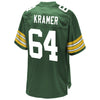 Image of Jerry Kramer Green Bay Packers NFL Pro Line Retired Team Player Jersey Green