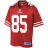 Image of George Kittle San Francisco 49ers Pro Line Team Player Jersey – Scarlet 2018/2019