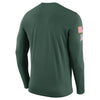 Image of New York Jets Men's Long Sleeve Green Salute to Service Sideline Legend Performance 2018/2019