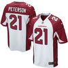 Image of Patrick Peterson Arizona Cardinals Game Football Jersey - White 2018/2019