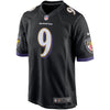 Image of Justin Tucker Baltimore Ravens Game Jersey - Black 2018/2019