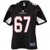 Image of Justin Pugh Arizona Cardinals Pro Line Women's Player Jersey – Black 2018/2019