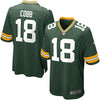 Image of Randall Cobb Green Bay Packers Game Jersey - Green