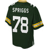 Image of Jason Spriggs Green Bay Packers NFL Pro Line Player Jersey - Green