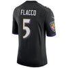 Image of Joe Flacco Baltimore Ravens Speed Machine Limited Player Jersey - Black 2018/2019