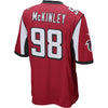 Image of Takkarist McKinley Atlanta Falcons Game Jersey - Red 2018/2019
