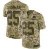 Image of Richard Sherman San Francisco 49ers Salute to Service Limited Jersey – Camo 2018/2019