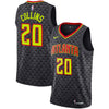 Image of John Collins Atlanta Hawks Swingman Jersey - Icon Edition – Black