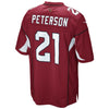 Image of Patrick Peterson Arizona Cardinals Team Color Game Jersey - Cardinal 2018/2019
