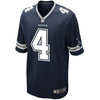 Image of Dak Prescott Dallas Cowboys Game Jersey - Navy 2018/2019