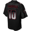 Image of Jimmy Garoppolo San Francisco 49ers Pro Line Smoke Fashion Jersey – Black 2018/2019