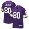 Image of Cris Carter Minnesota Vikings Pro Line Retired Team Player Jersey – Purple 2018/2019
