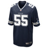 Image of Leighton Vander Esch Dallas Cowboys Draft First Round Pick Game Jersey – Navy 2018/2019