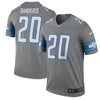 Image of Barry Sanders Detroit Lions 2017 Color Rush Legend Jersey - Steel