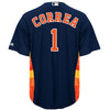Image of Carlos Correa Houston Astros Majestic Official Cool Base Player Jersey - Navy
