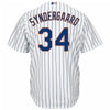 Image of Noah Syndergaard New York Mets Majestic Official Cool Base Player Jersey - White