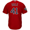 Image of Chris Sale Boston Red Sox Majestic 2018 World Series Cool Base Player Jersey – Scarlet
