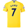 Image of N'Golo Kante Chelsea 2018/19 Away Player Jersey – Yellow