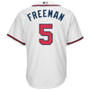 Image of Freddie Freeman Atlanta Braves Majestic Cool Base Player Jersey - White