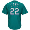 Image of Robinson Cano Seattle Mariners Majestic Cool Base Player Jersey - Northwest Green