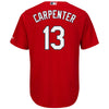 Image of Matt Carpenter St. Louis Cardinals Majestic Official Cool Base Player Jersey - Scarlet