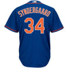 Image of Noah Syndergaard New York Mets Majestic Official Cool Base Player Jersey - Royal