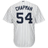 Image of Aroldis Chapman New York Yankees Majestic Cool Base Home Player Jersey - White