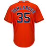 Image of Justin Verlander Houston Astros Majestic Official Cool Base Player Jersey – Orange