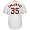 Image of Justin Verlander Houston Astros Majestic Home Cool Base Player Jersey - White