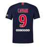 Image of Edinson Cavani Paris Saint-Germain 2018/19 Home Player Jersey – Navy