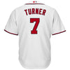 Image of Trea Turner Washington Nationals Majestic Home Cool Base Player Jersey - White