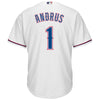 Image of Elvis Andrus Texas Rangers Majestic Cool Base Home Player Jersey - White