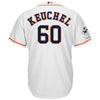 Image of Dallas Keuchel Houston Astros Majestic 2017 World Series Champions Cool Base Player Jersey - White