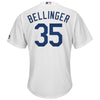 Image of Cody Bellinger Los Angeles Dodgers Majestic Cool Base Player Jersey - White