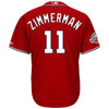 Image of Ryan Zimmerman Washington Nationals Majestic 2018 All-Star Game Alternate Cool Base Player Jersey – Scarlet