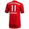 Image of James Rodriguez Bayern Munich 2018/19 Home Player Jersey – Red