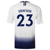 Image of Christian Eriksen Tottenham Real Madrid 2018/19 Home Player Jersey – White
