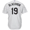 Image of Charlie Blackmon Colorado Rockies Majestic Cool Base Player Jersey - White