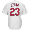 Image of Marcell Ozuna St. Louis Cardinals Majestic Official Cool Base Player Jersey – White