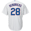 Image of Kyle Hendricks Chicago Cubs Majestic Home Cool Base Jersey - White