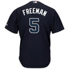 Image of Freddie Freeman Atlanta Braves Majestic Cool Base Player Jersey - Navy