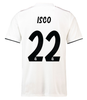 Image of Francisco Isco Real Madrid 2018/19 Home Player Jersey – White