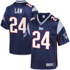Image of Ty Law New England Patriots Pro Line Retired Team Player Jersey – Navy 2018/2019