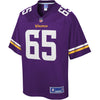 Image of Pat Elflein Minnesota Vikings Pro Line Team Color Player Jersey – Purple 2018/2019