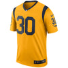 Image of Todd Gurley II Los Angeles Rams Color Rush Legend Player Jersey Gold