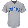 Image of Kris Bryant Chicago Cubs Majestic Cool Base Player Jersey - Gray